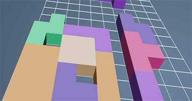 Tetris in 3D spielen